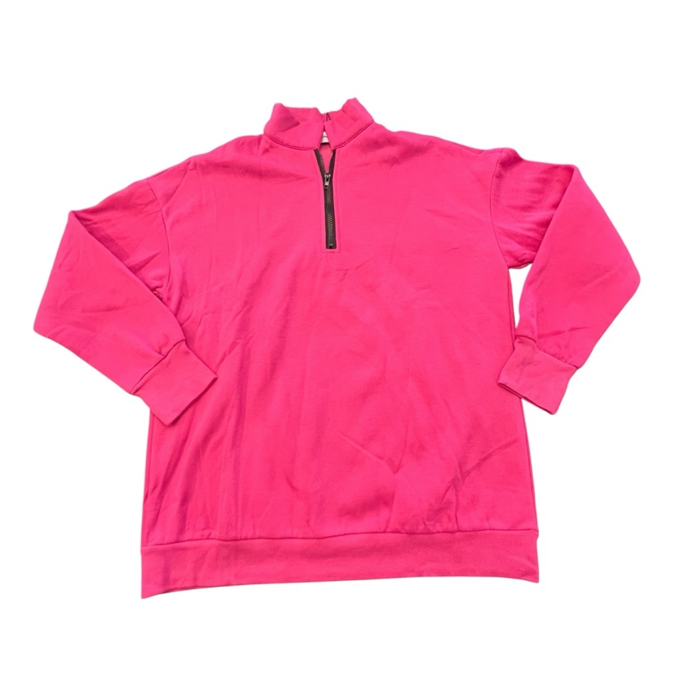 Charming Charlie Fuchsia Zip-Up Jacket